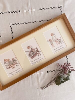 Cuadro Ángel de la guarda- niño