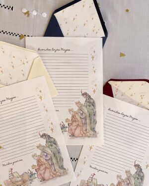 Cartas a los Reyes Magos – Set de 3 modelos con sobres forrados